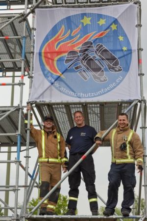 Team Atemschutzunfaelle.eu: Ingo Horn, Hansi Stellmacher und Severin Frank